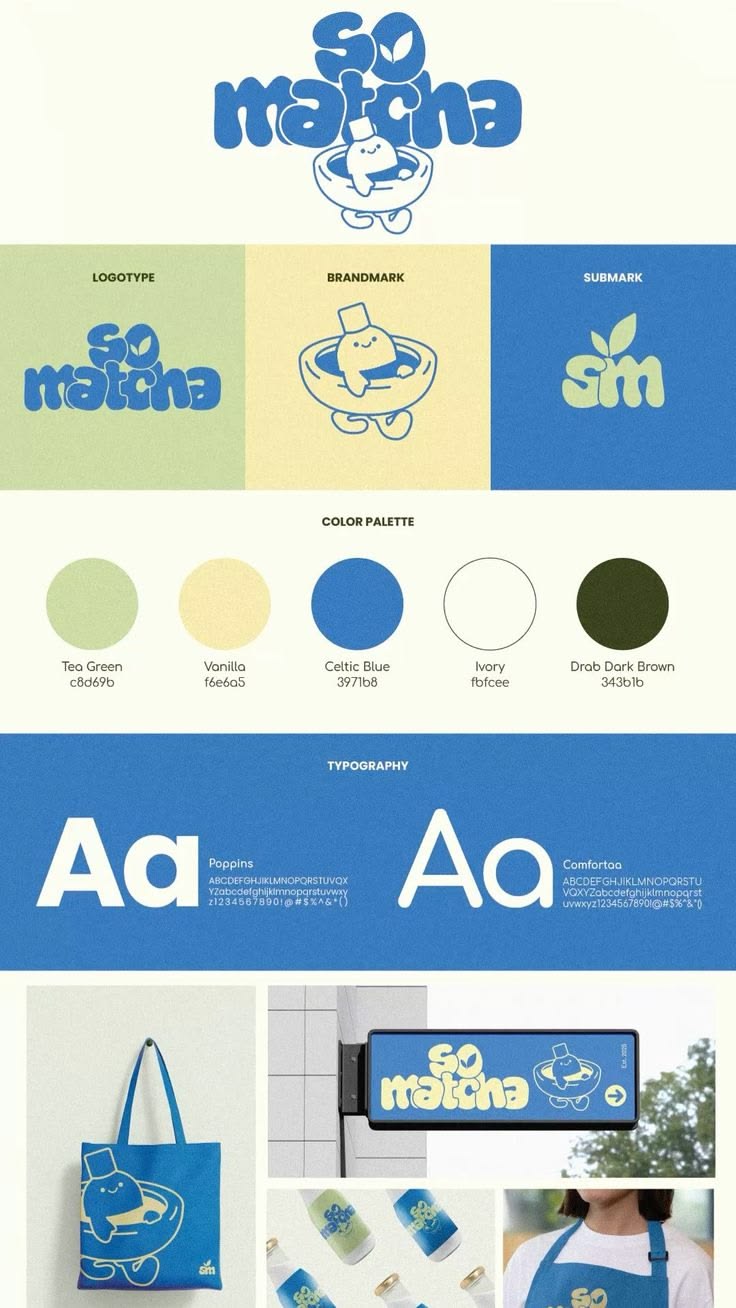 So Matcha — Café Brand Identity