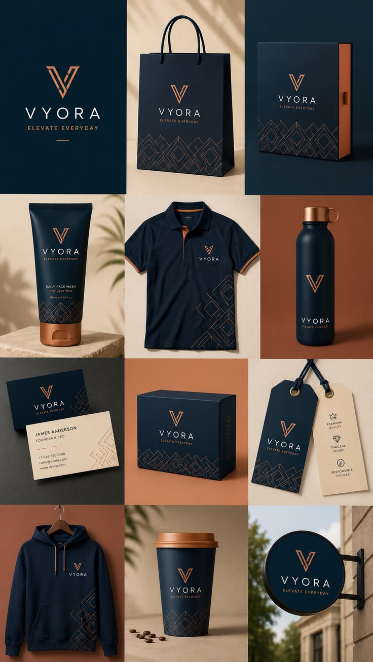 Vyora — Identity & Packaging
