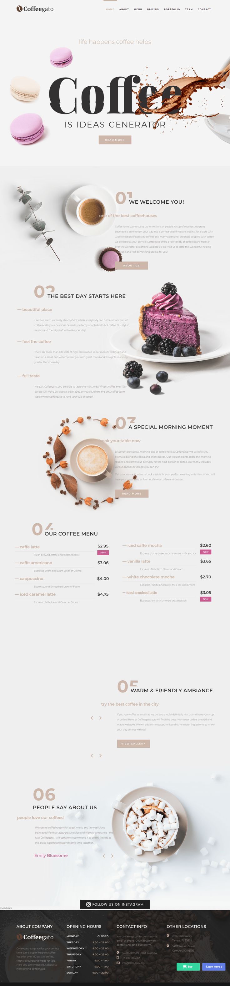 Coffeegato — Café & Coffee House