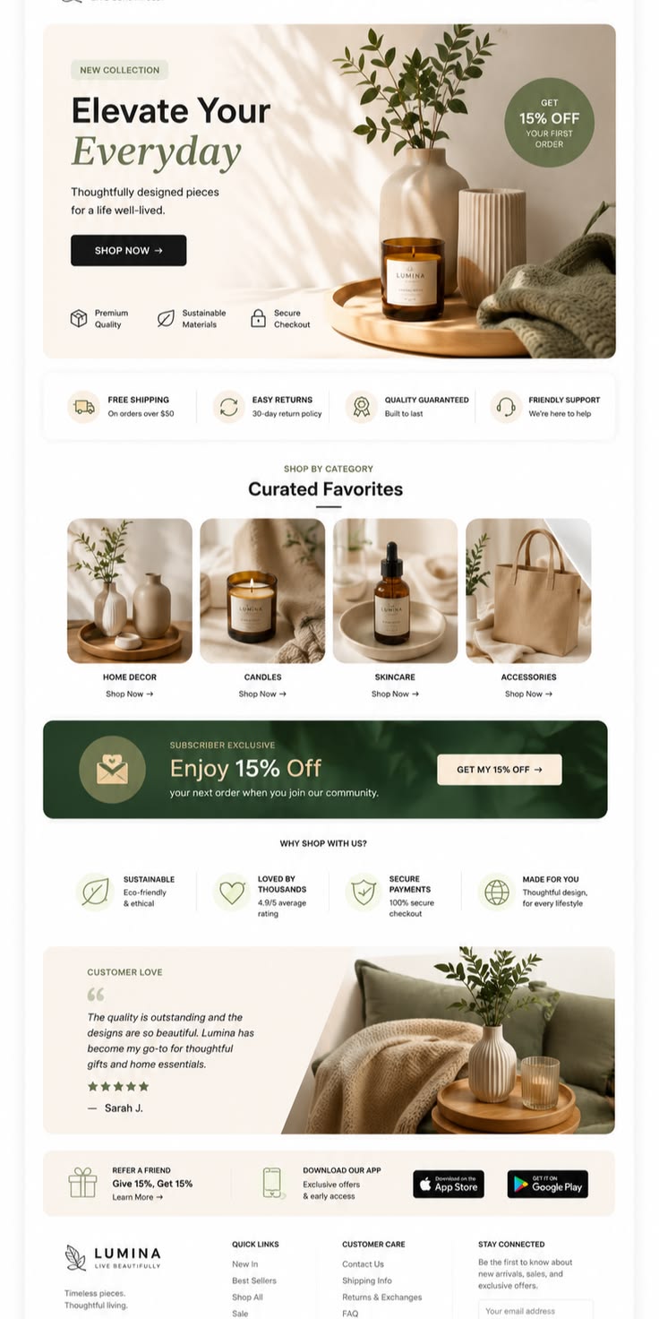 Lumina — Home & Lifestyle Store