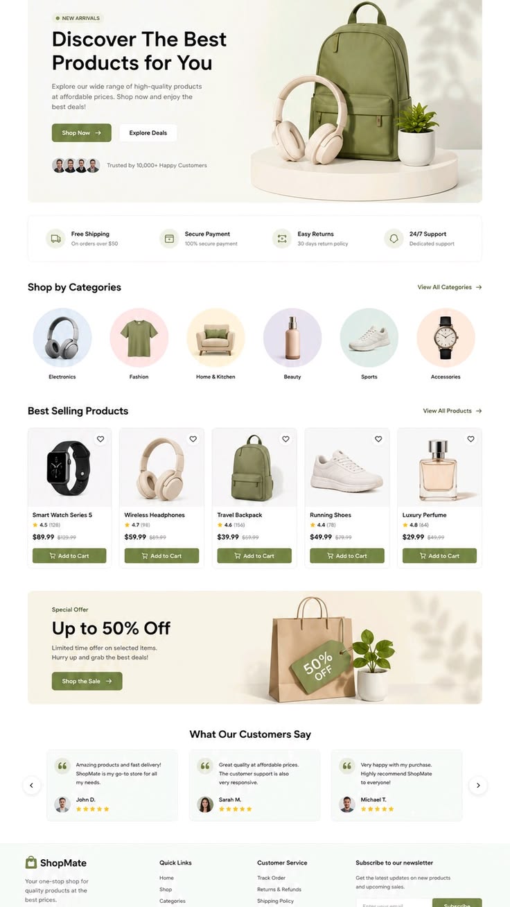 ShopMate — E-Commerce Marketplace